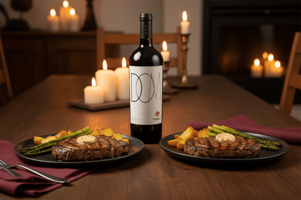 Vino Tinto Tabalí DOM Cabernet Sauvignon 2017 Valle de Maipo - Vino de Chile - La Cava