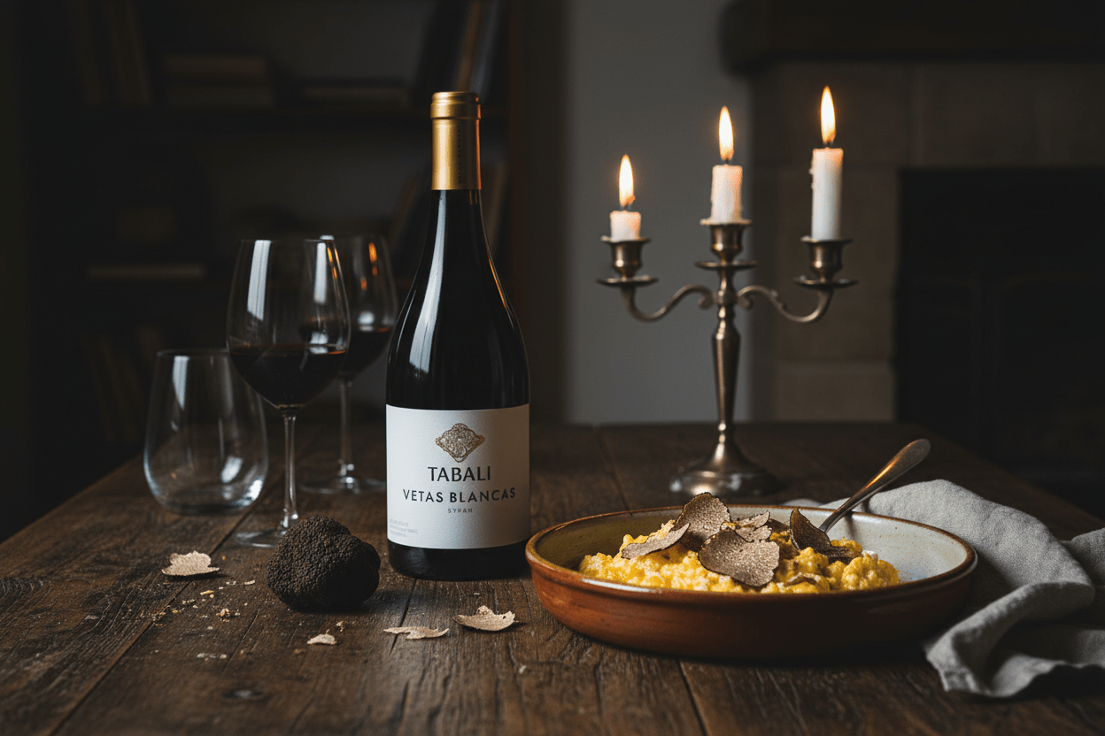 Vino Tinto Tabalí Vetas Blancas Syrah 2019 Valle de Limarí - Vino de Chile - La Cava