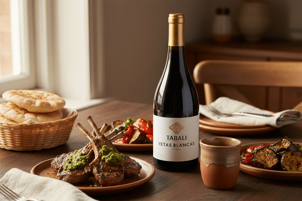 Vino Tinto Tabalí Vetas Blancas Syrah 2019 Valle de Limarí - Vino de Chile - La Cava