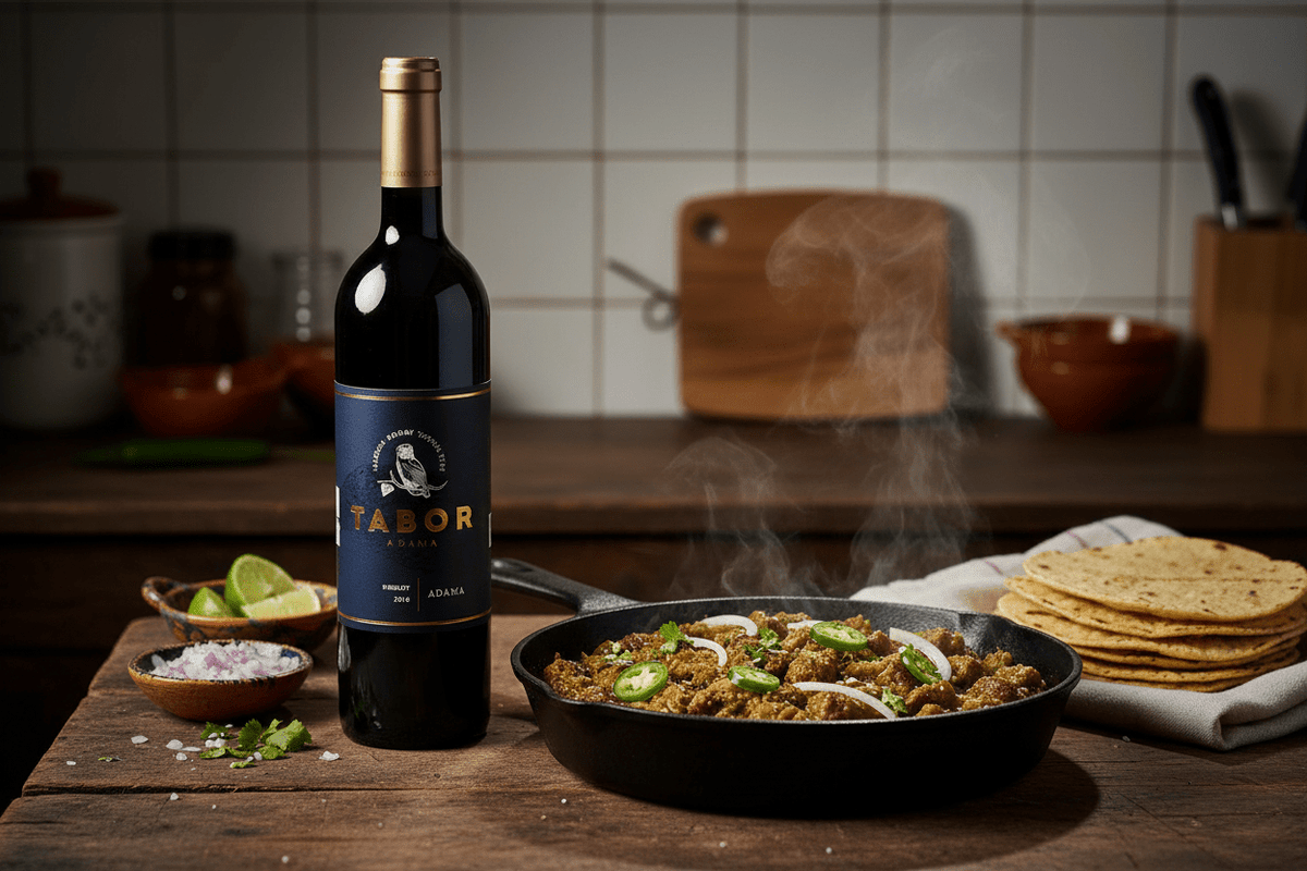 Vino Tinto Tabor Adama Merlot 750ml Galilea - Vino de Israel - La Cava