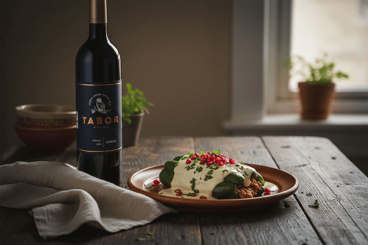 Vino Tinto Tabor Adama Merlot 750ml Galilea - Vino de Israel - La Cava