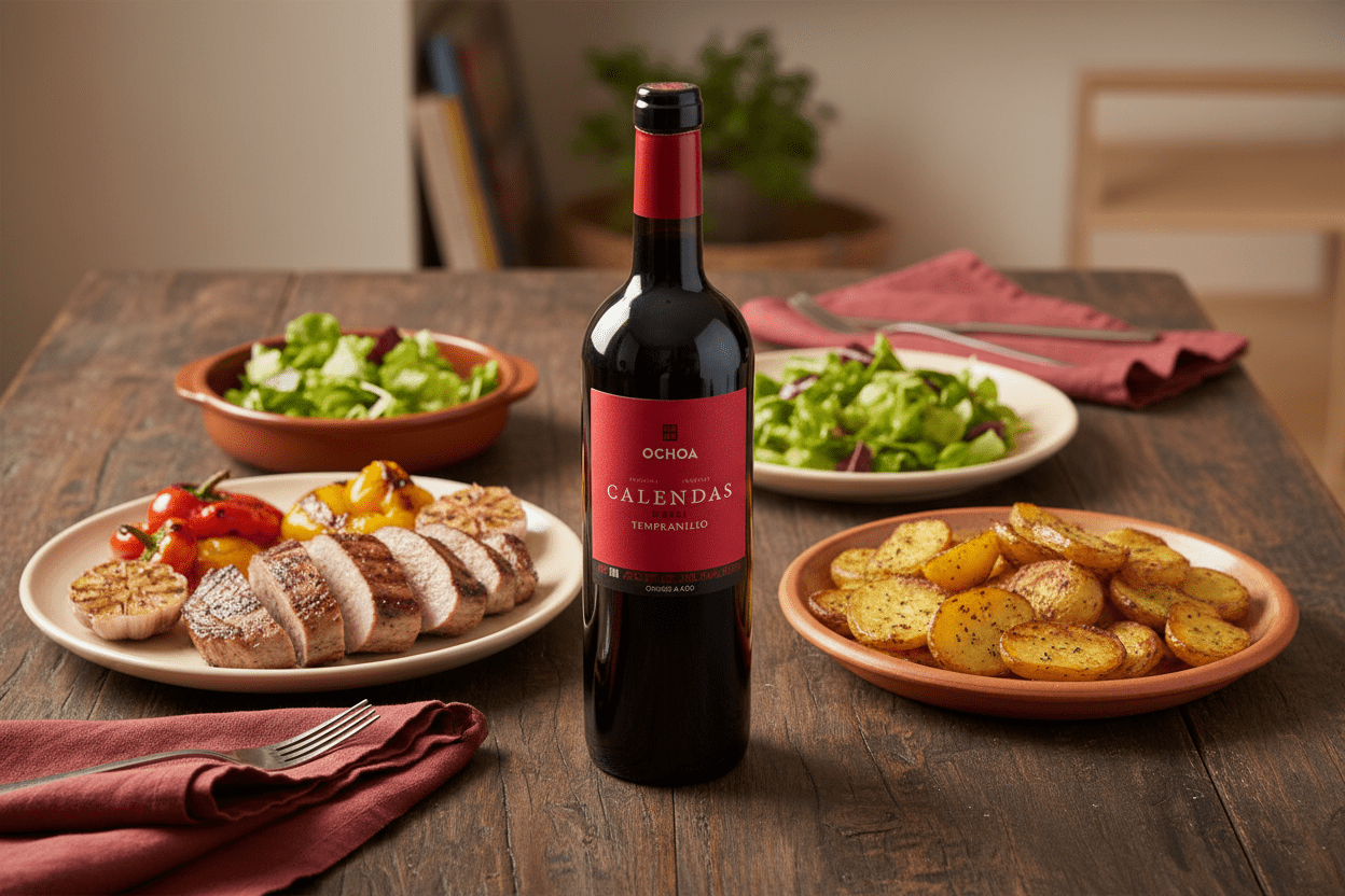 Vino Tinto Tempranillo Ecológico 750ml Vino Joven Orgánico Certificado - Vino de España - La Cava