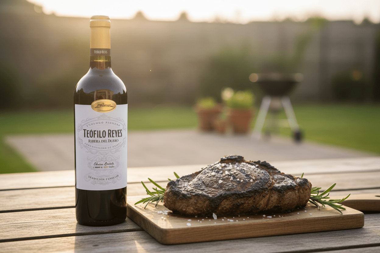 Vino Tinto Teófilo Reyes Crianza - Vino de España - La Cava