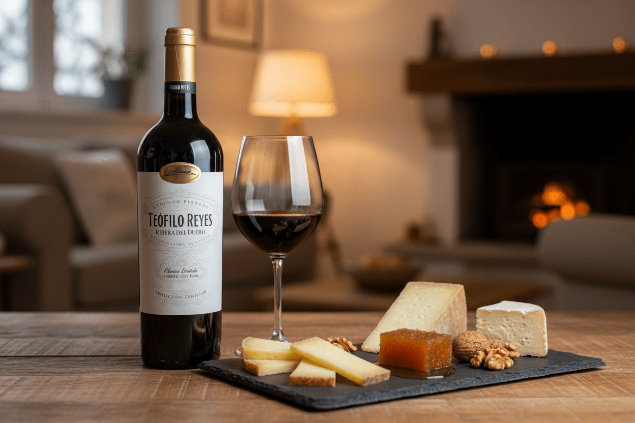 Vino Tinto Teófilo Reyes Crianza - Vino de España - La Cava
