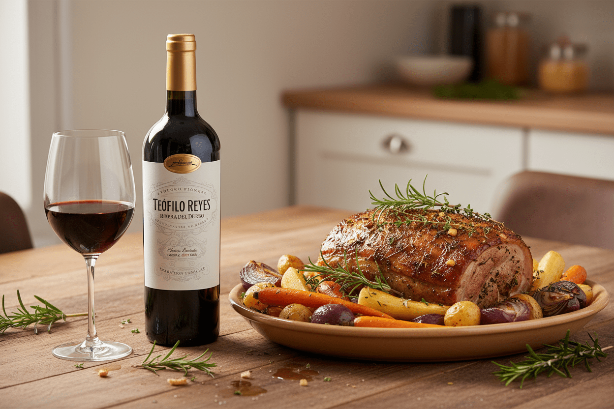 Vino Tinto Teófilo Reyes Crianza - Vino de España - La Cava