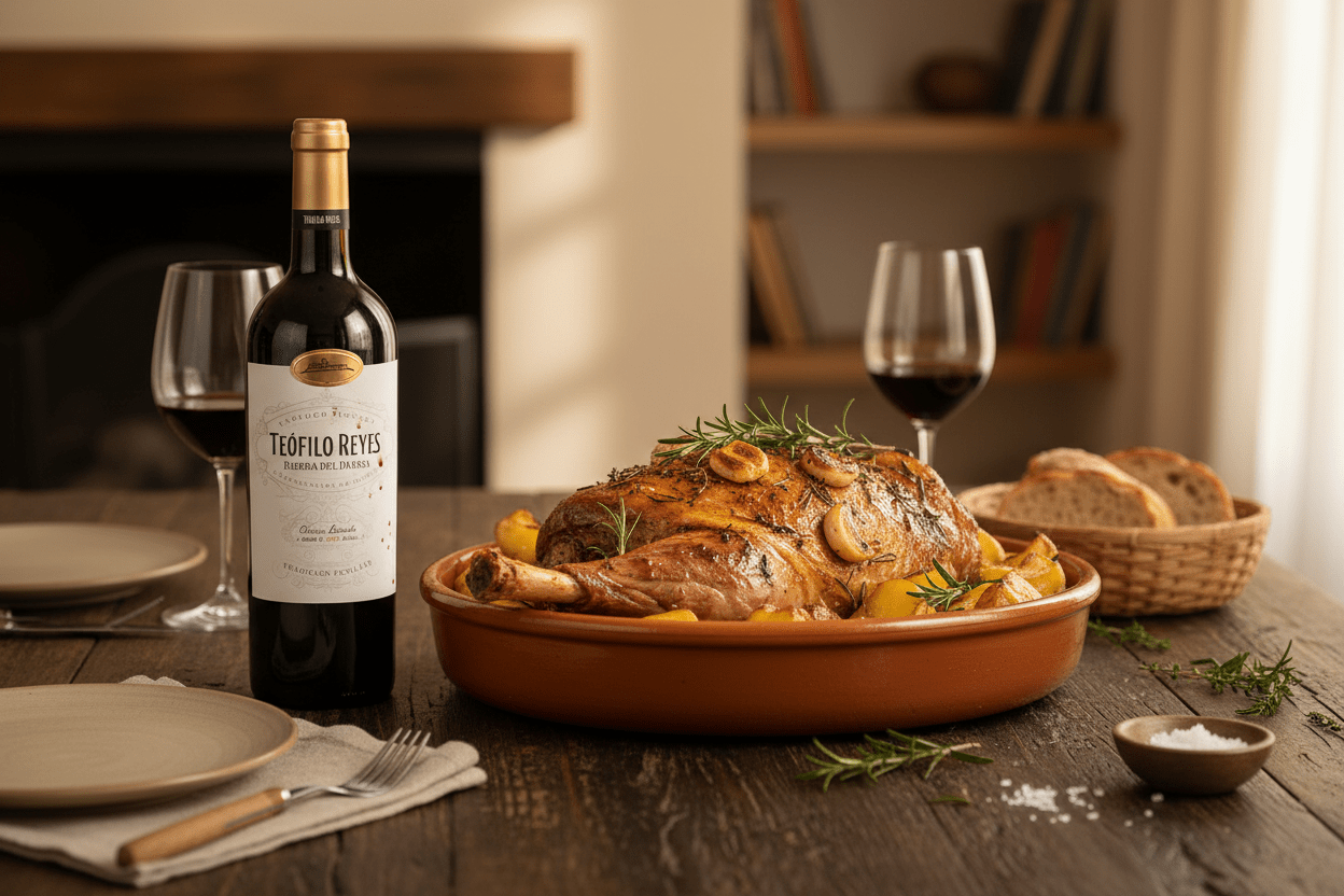 Vino Tinto Teófilo Reyes Crianza - Vino de España - La Cava