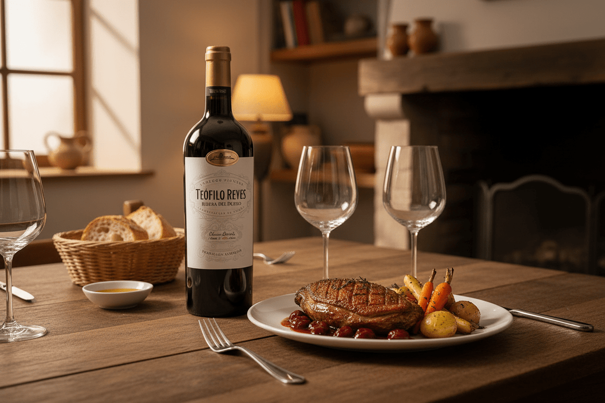 Vino Tinto Teófilo Reyes Crianza - Vino de España - La Cavaslider_item_HiMBLA