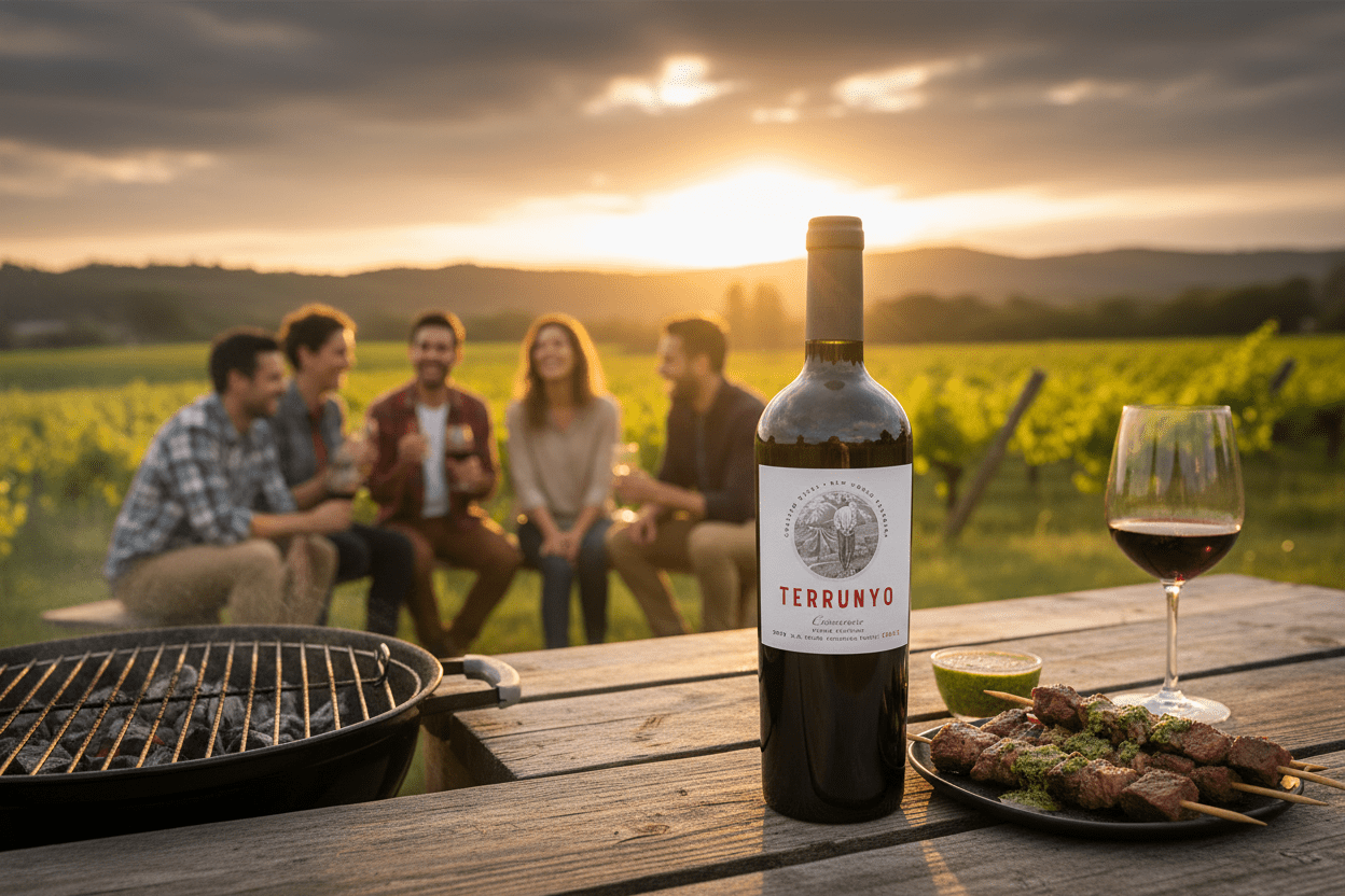 Vino Tinto Terrunyo Carmenere 750ml - vino de Chile - La Cava
