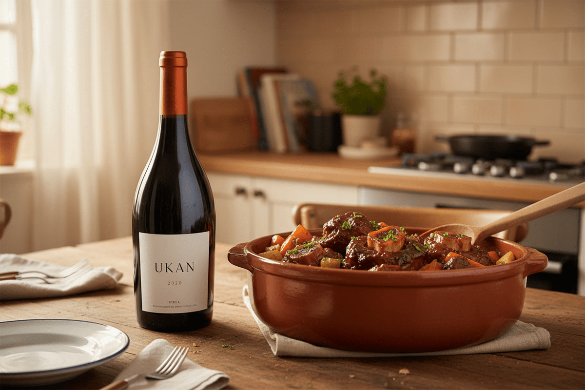 Vino Tinto Ukan 2020 Magnum 1.5L DOCa Rioja - Vino de España - La Cava