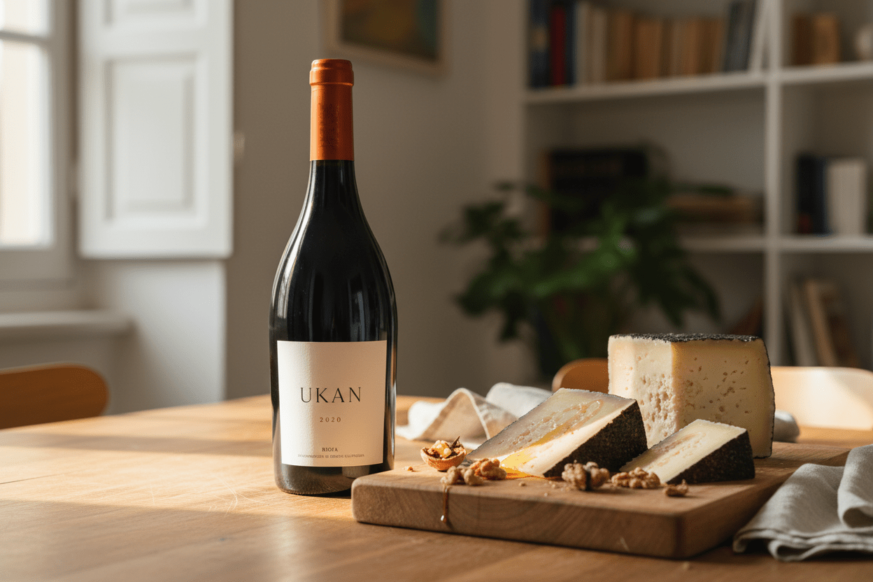 Vino Tinto Ukan 2020 Magnum 1.5L DOCa Rioja - Vino de España - La Cava