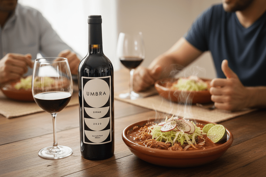 Vino Tinto Umbra Syrah Pozo de Luna - La Cava