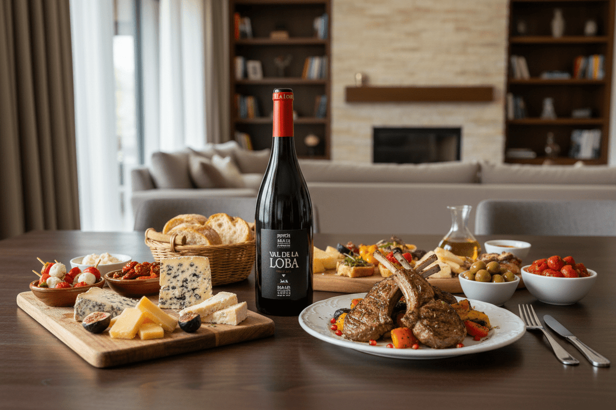 Vino Tinto Val de la Loba 750ml Mencía de Viñas Viejas DO Bierzo - Vino de España - La Cava