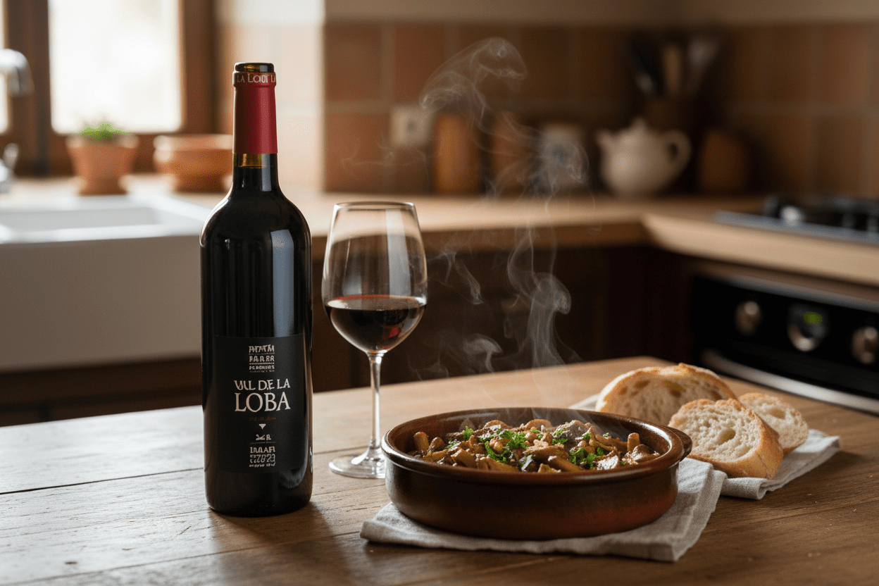 Vino Tinto Val de la Loba 750ml Mencía de Viñas Viejas DO Bierzo - Vino de España - La Cava