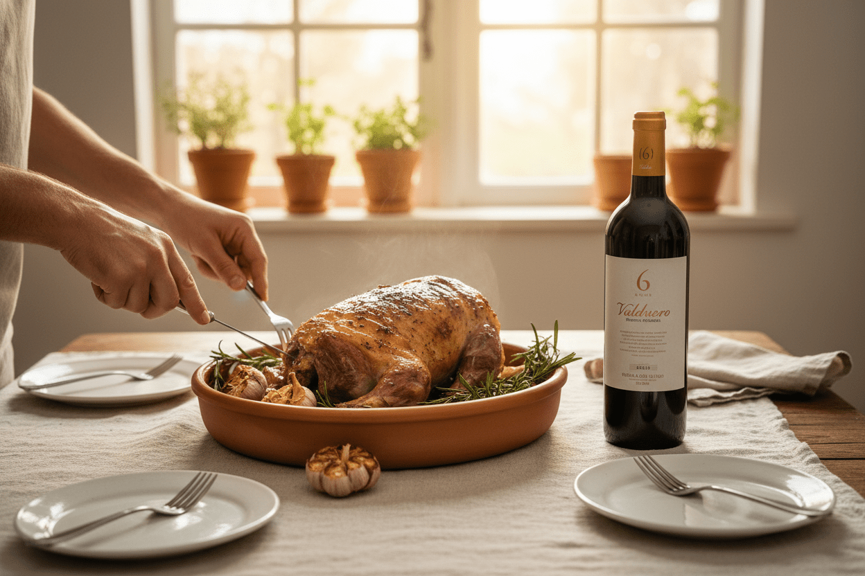 Vino Tinto Valduero Reserva Premium 6 años Tempranillo 750ml 2011 - Vino de España - La Cava