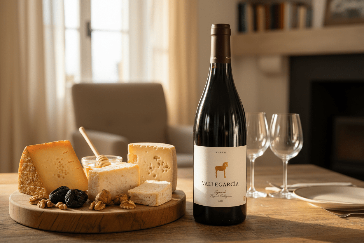 Vino Tinto Vallegaría Syrah 2022 Doble Magnum 3L Pago de Vallegaría - Vino de España - La Cava