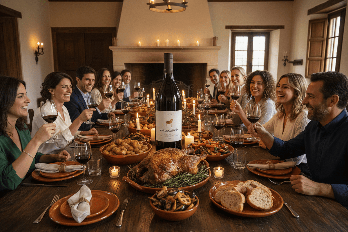 Vino Tinto Vallegaría Syrah 2022 Doble Magnum 3L Pago de Vallegaría - Vino de España - La Cava
