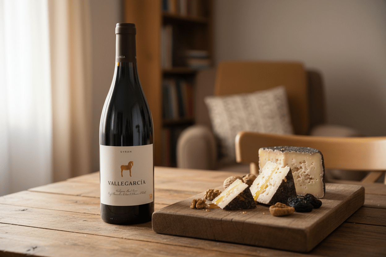 Vino Tinto Vallegaría Syrah Magnum 1.5L Pago de Vallegaría - Vino de España - La Cava