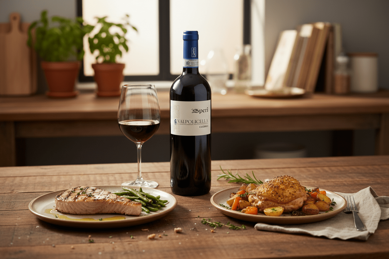 Vino tinto valpolicella classico 2021 Italia 750ml - La Cava