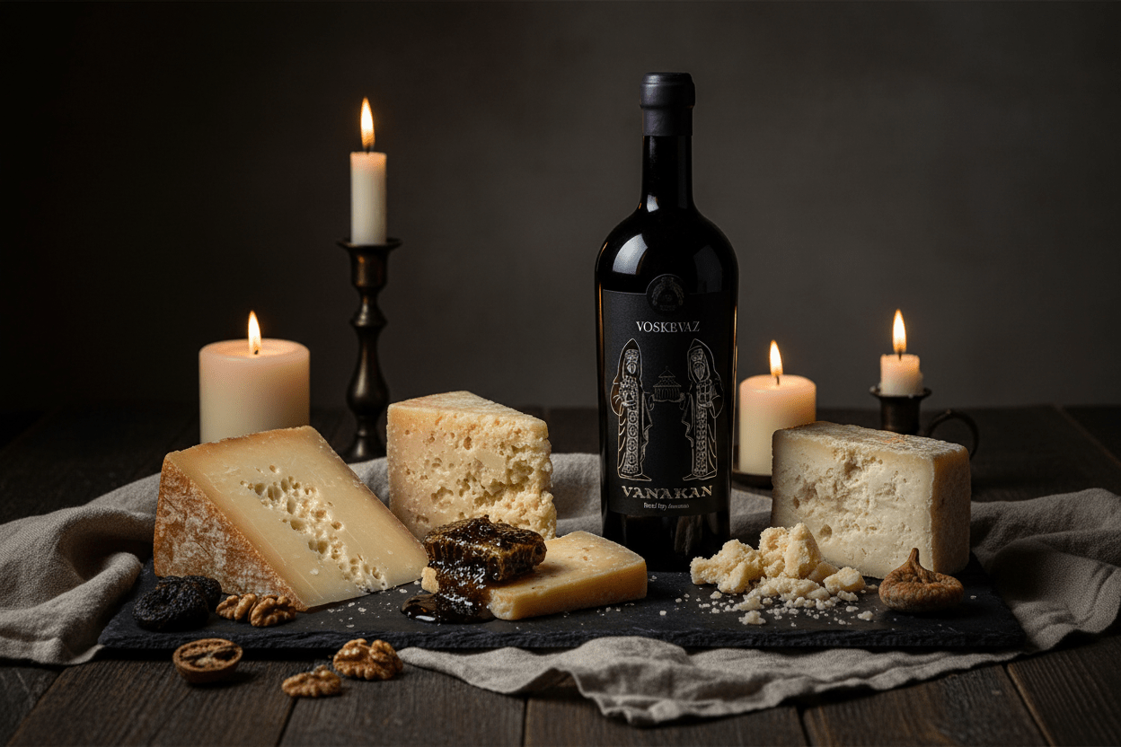Vino Tinto Vanakan Red Dry - Vino de Armenia - La Cava