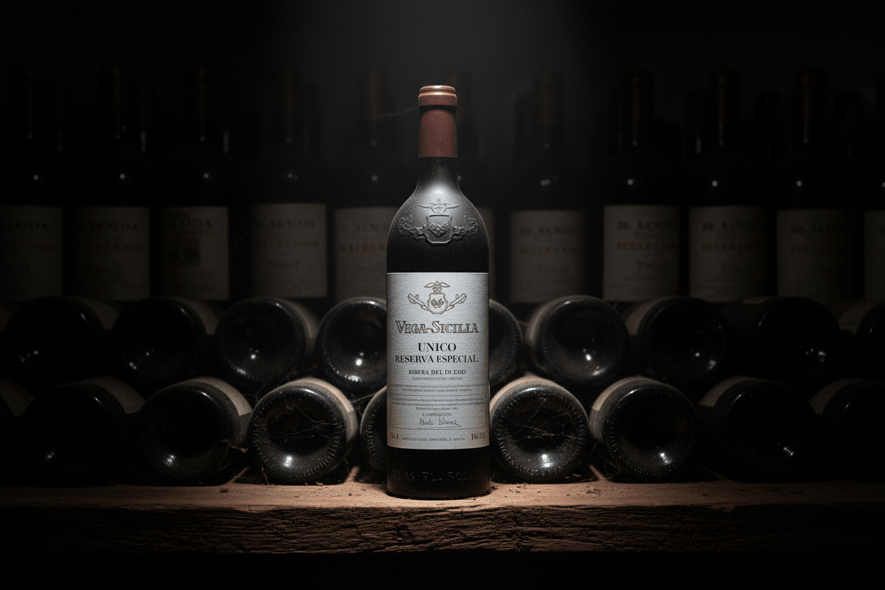 Vino Tinto Vega Sicilia Unico Reserva Especial de 750ml - La Cava