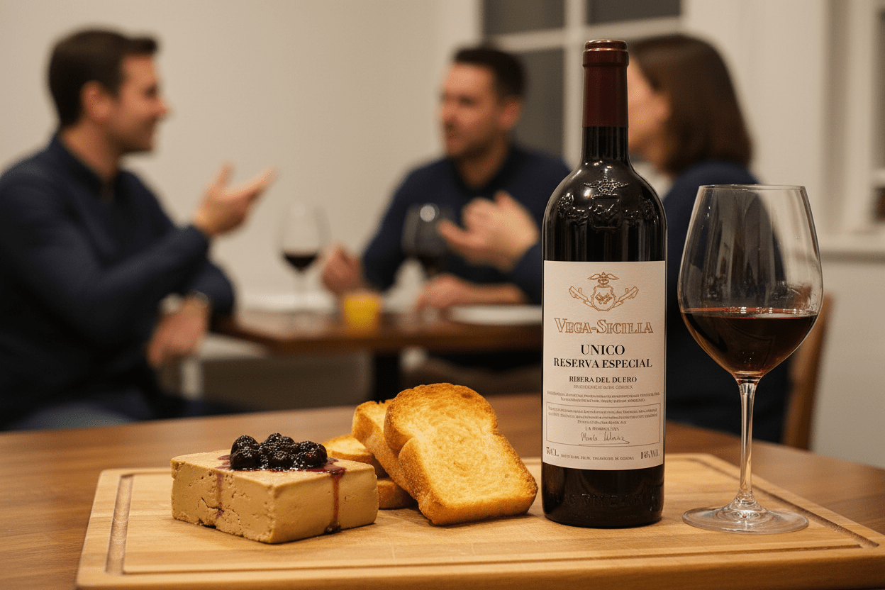 Vino Tinto Vega Sicilia Unico Reserva Especial de 750ml - La Cava