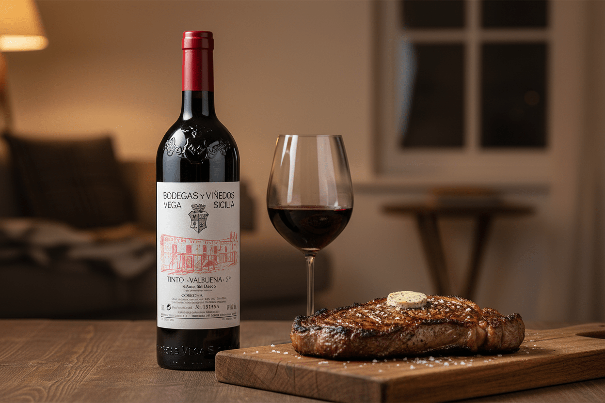 Vino Tinto Vega Sicilia VS Valbuena 2020 de 1500ml - La Cavaslider_item_HiMBLA