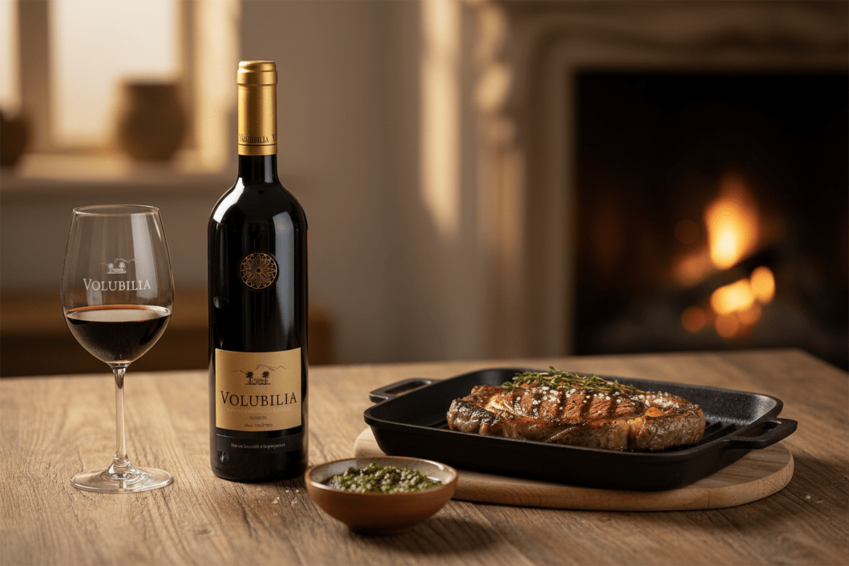 Vino Tinto Volubilia Kosher Marruecos - La Cava