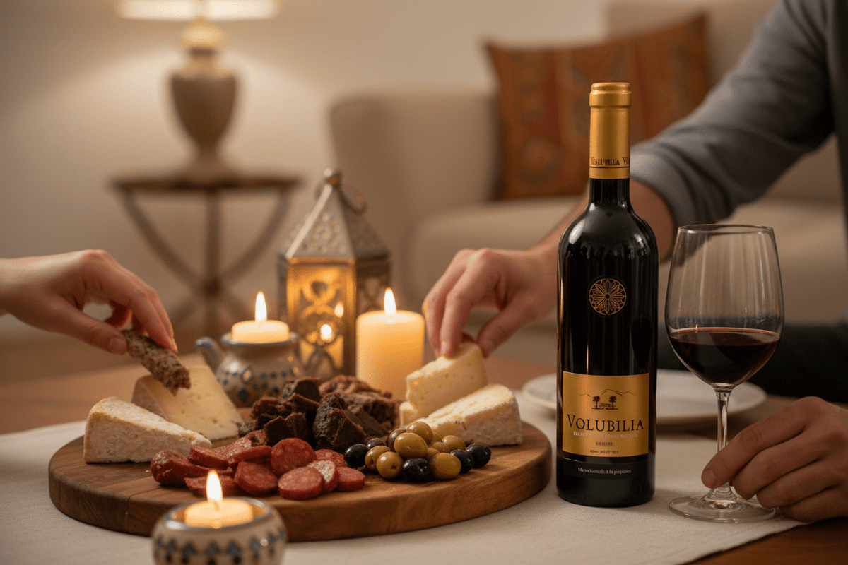 Vino Tinto Volubilia Kosher Marruecos - La Cava