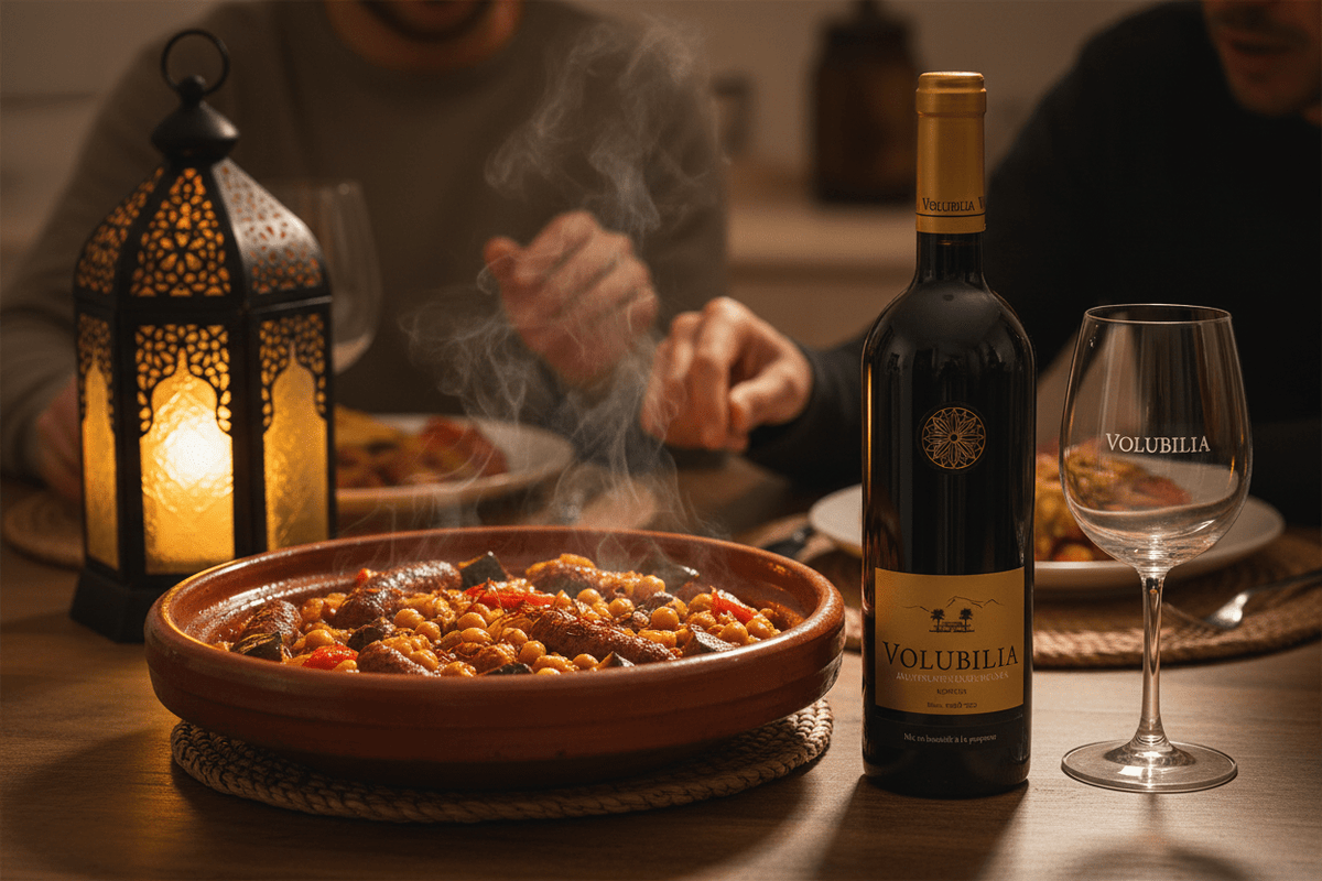 Vino Tinto Volubilia Kosher Marruecos - La Cava