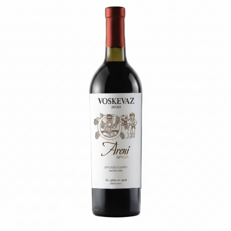 Vino Tinto Voskevaz Areni Red Dry - Vino de Armenia - La Cava