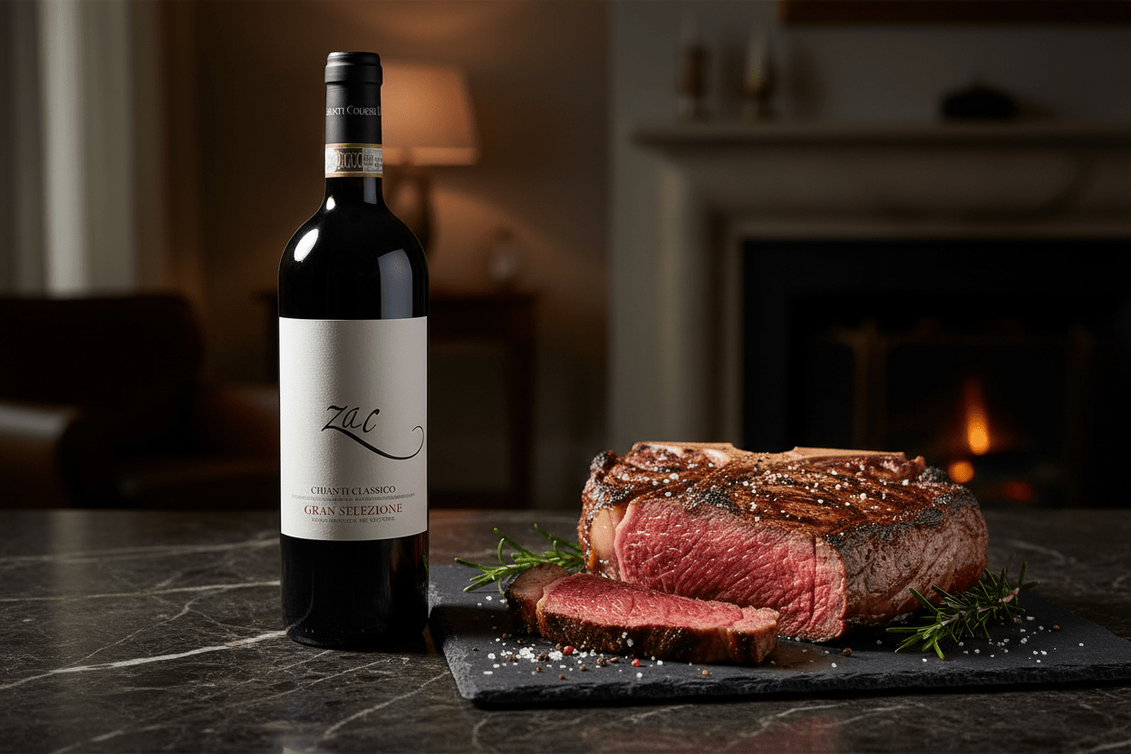 Vino tinto zac chianti classico gran selezione 2018 - La Cava