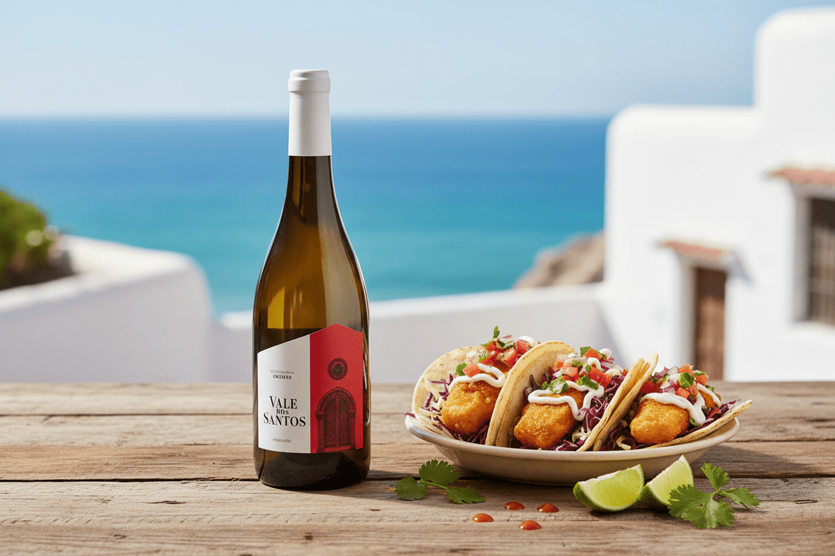 Vino Verde Blanco Escohla Vale Dos Santos 750ml - Vino de Portugal - La Cava
