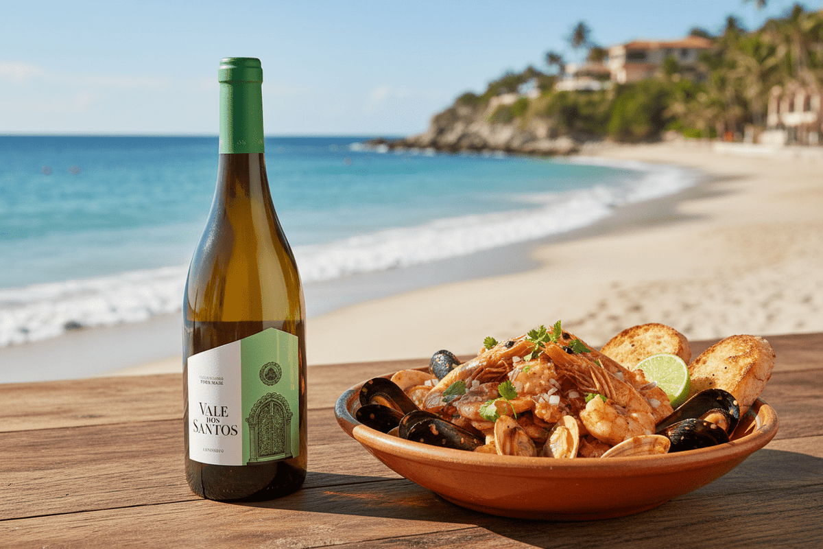 Vino Verde Blanco Loureiro Vale Dos Santos 750ml - Vino de Portugal - La Cava