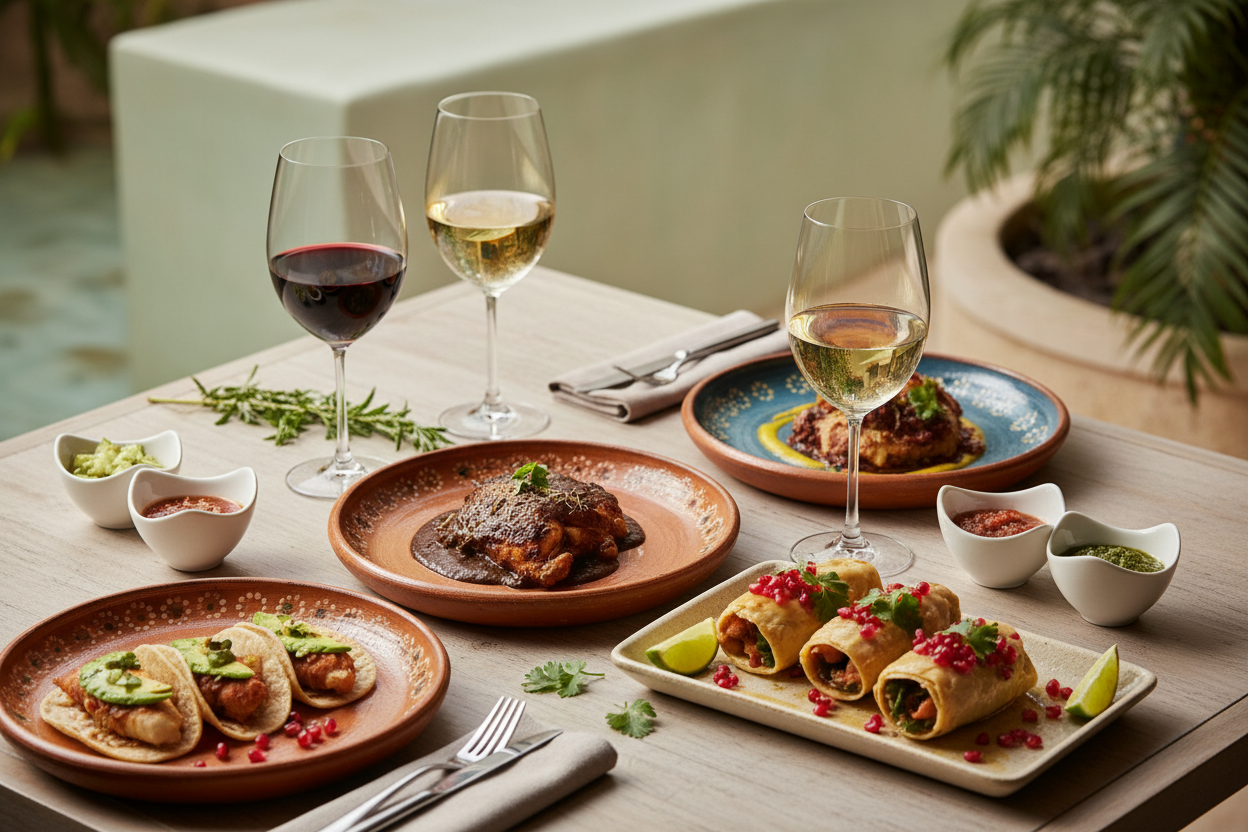 Vinos Con comida Mexicana, no agregues etiquetas de vinosslider_item_HiMBLA