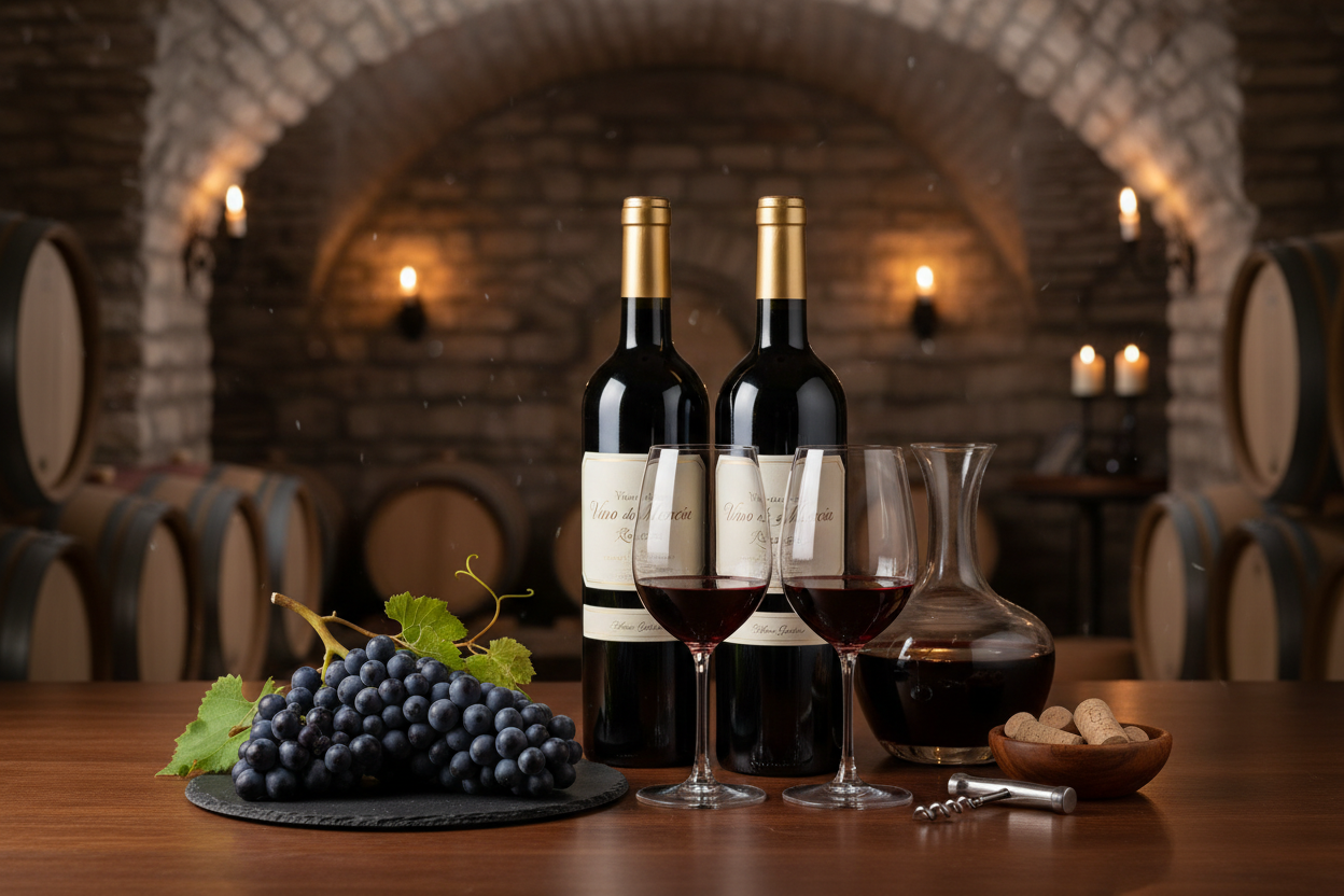 Vinos de Uva tipo mencía