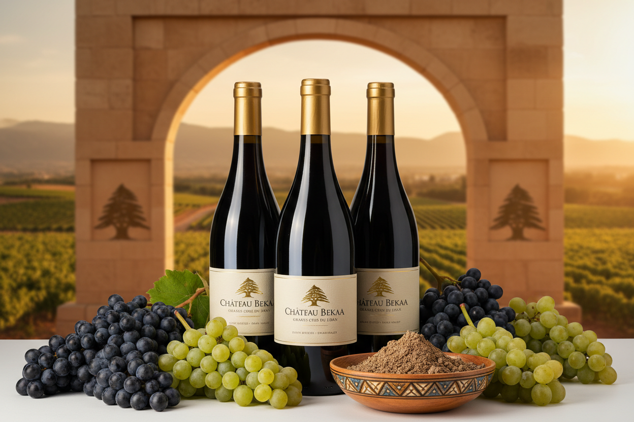 Vinos Libaneses con uvas y algo característicoslider_item_HiMBLA