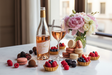 Vinos Rosados Listos para disfrutarse con algunos postres