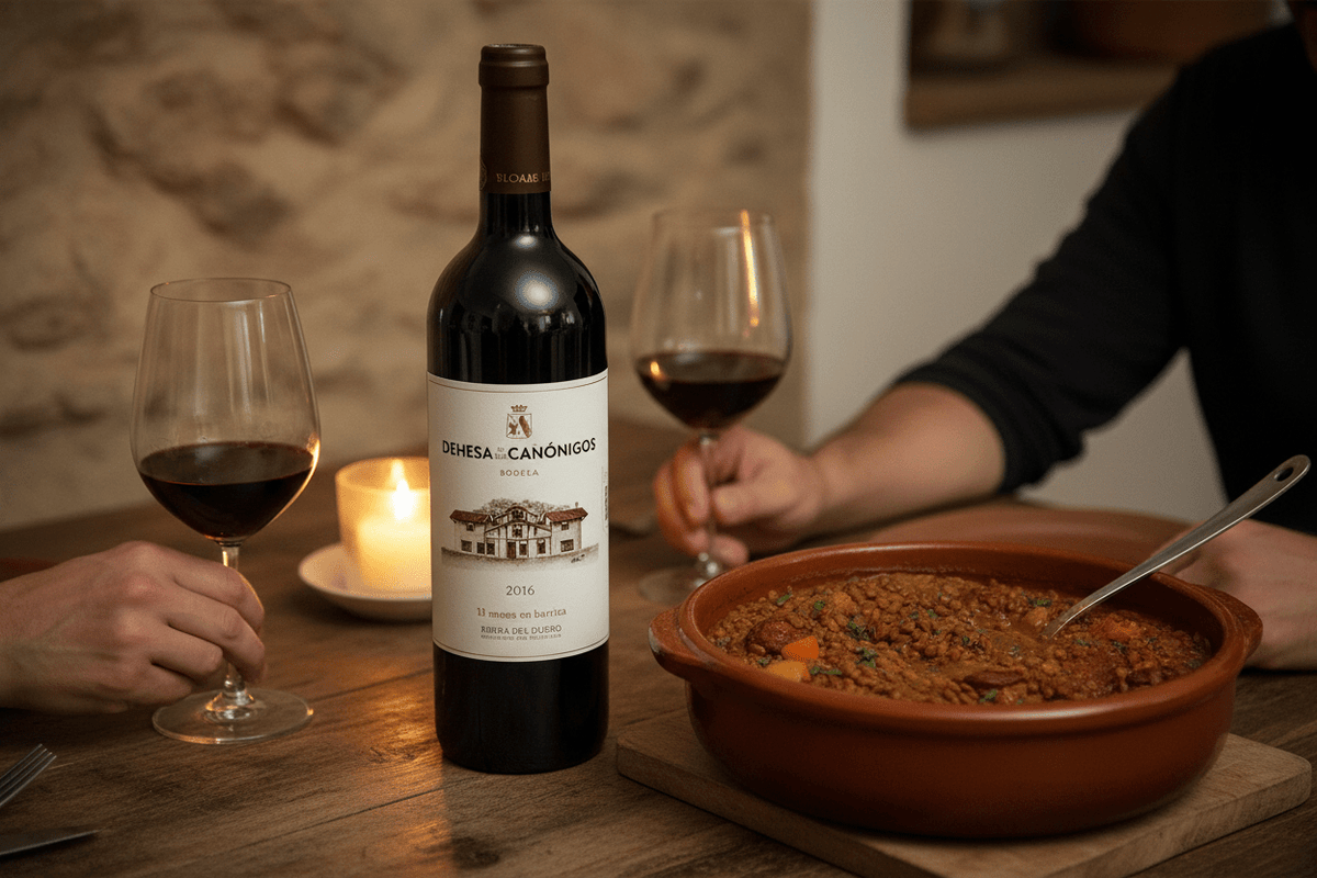 VinoTinto Dehesa de los Canonigos Crianza 2020 de 1500 ml - La Cava