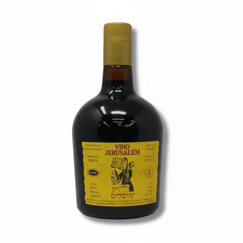 Botella-de-vino-Kosher-tinto-jerusalem-200ml-israel