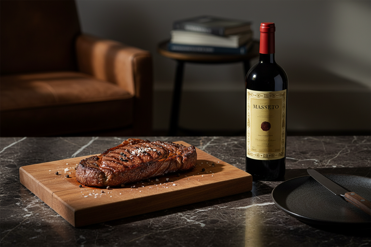 Wagyu A5 a la parrilla — Masseto