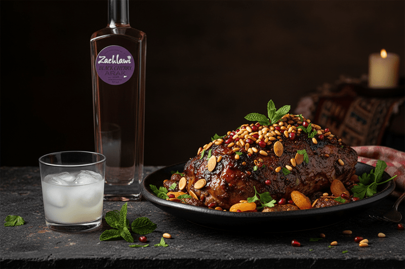 Zachlawi black cherry arak 750ml - Arak de Estados Unidos - La Cava