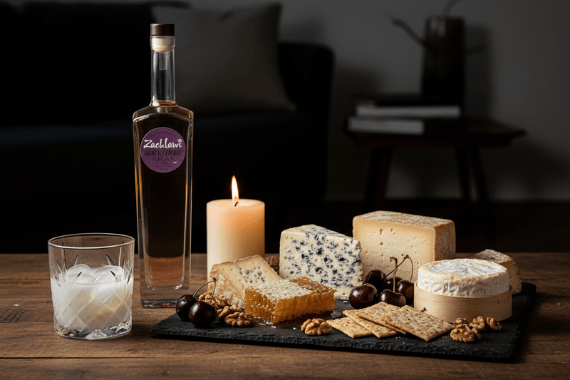 Zachlawi black cherry arak 750ml - Arak de Estados Unidos - La Cava