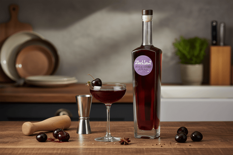 Zachlawi black cherry arak 750ml - Arak de Estados Unidos - La Cava