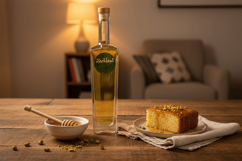 Zachlawi pistachio arak 750ml - Arak de Estados Unidos - La Cava