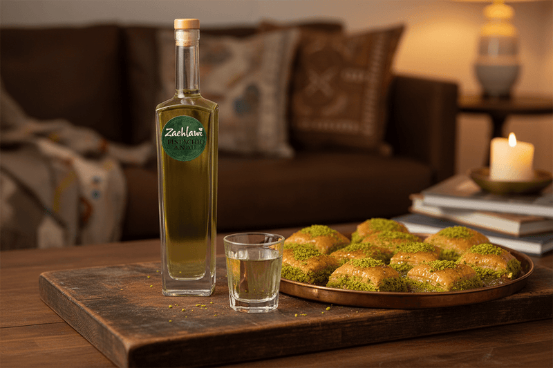 Zachlawi pistachio arak 750ml - Arak de Estados Unidos - La Cava